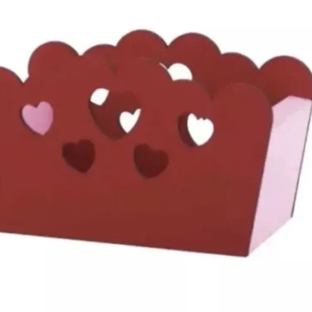 Home Depot Kid's Workshop Valentine's Basket With Pin, Certificate